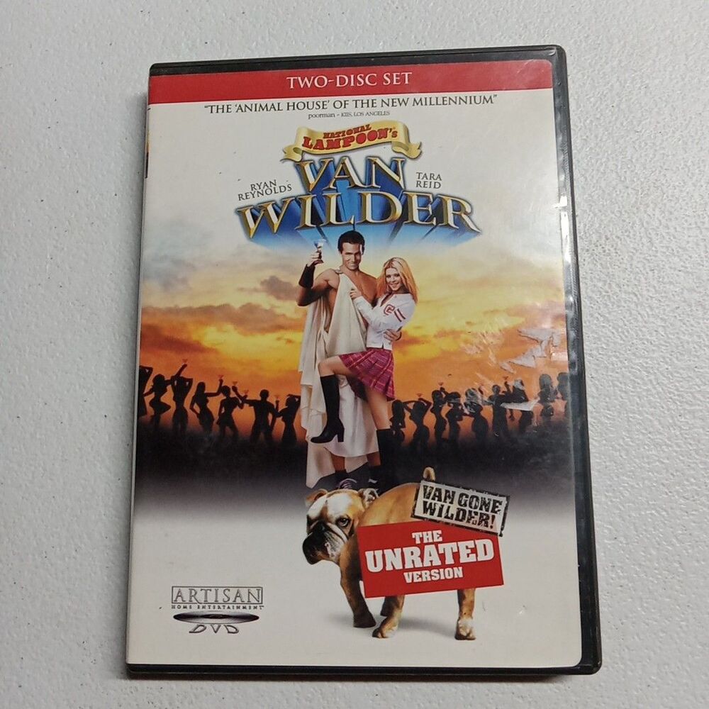 National Lampoons Van Wilder (DVD, 2002, 2-Disc Set, Unrated Version)